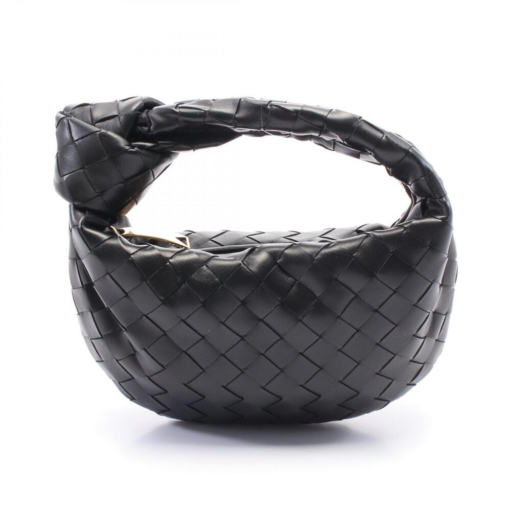 Bottega Veneta Jodie Handbag Leather Black